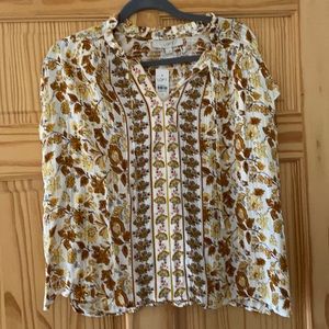 NWT Loft blouse, M